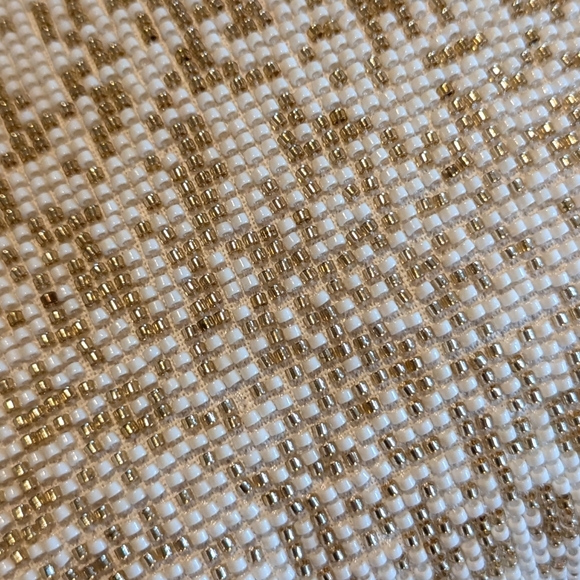 Small beaded accent pilow - Picture 3 of 5